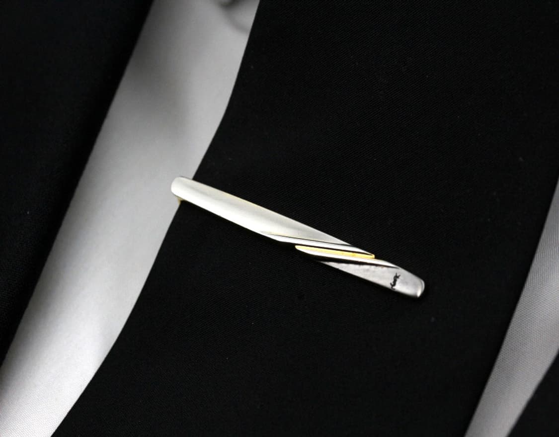 입생로랑 A등급 5.2cm 남자 명품 넥타이핀 상품이미지4