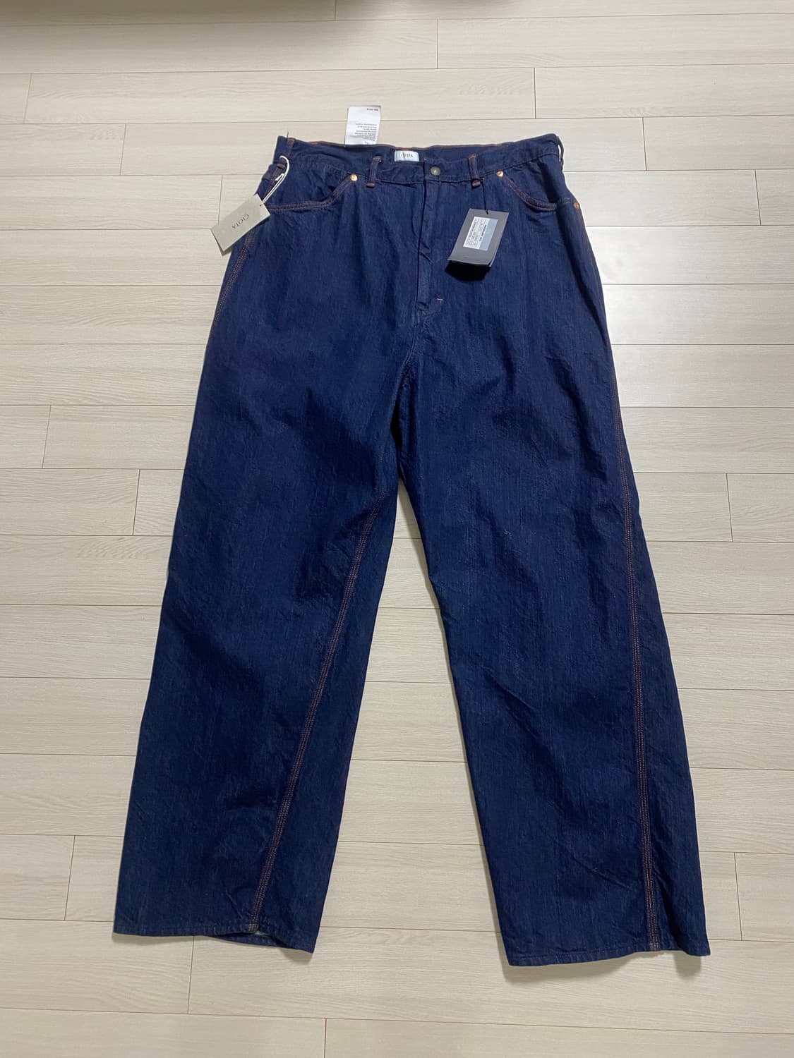 시오타 데님 6사이즈 새상품 상품이미지1