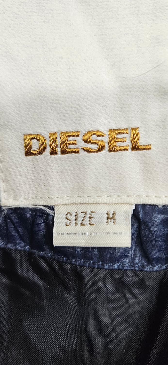 (정품)디젤 유틸리티 경량 바이커 패딩자겟 M 네이비 상품이미지3