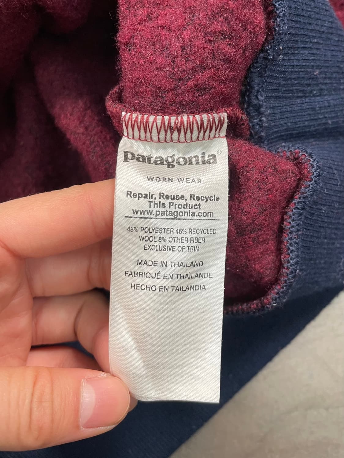 파타고니아 우먼스 플리스 풀오버 상품이미지7