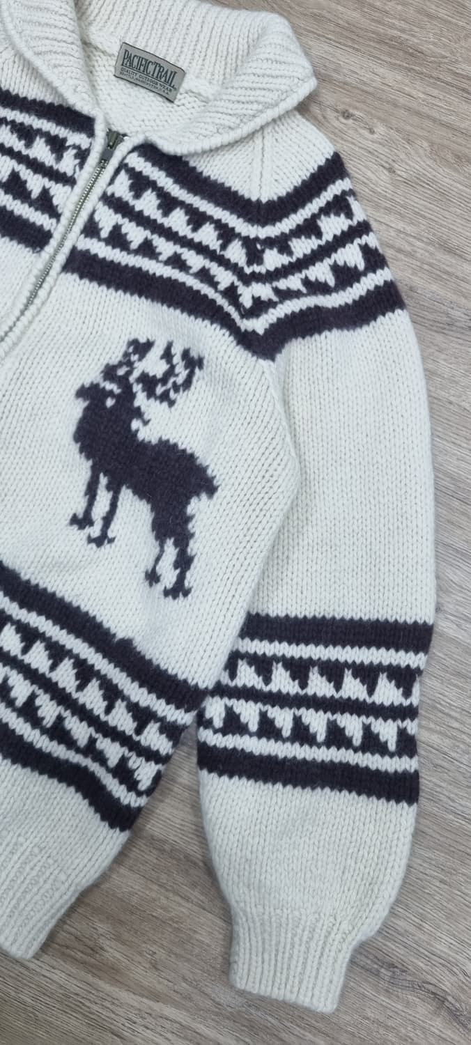 PACIFIC TRAIL 코위찬 울 니트 집업 Free _ 공용,여성추천 상품이미지4