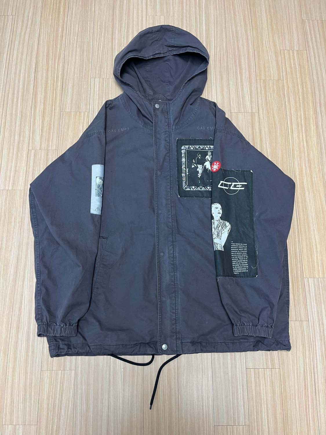 카브엠트 패치드 집 후드 자켓 상품이미지3