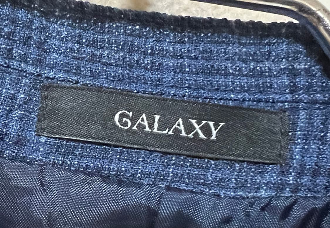 GALAXY 갤럭시 남자 마자켓 블레이저 견 여름 투버튼 체크 L 100 상품이미지3