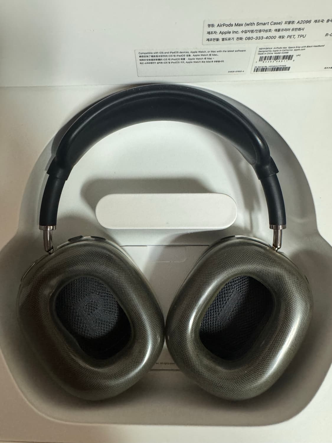[급처] 에어팟 맥스 스페이스 그레이 8핀 상품이미지3