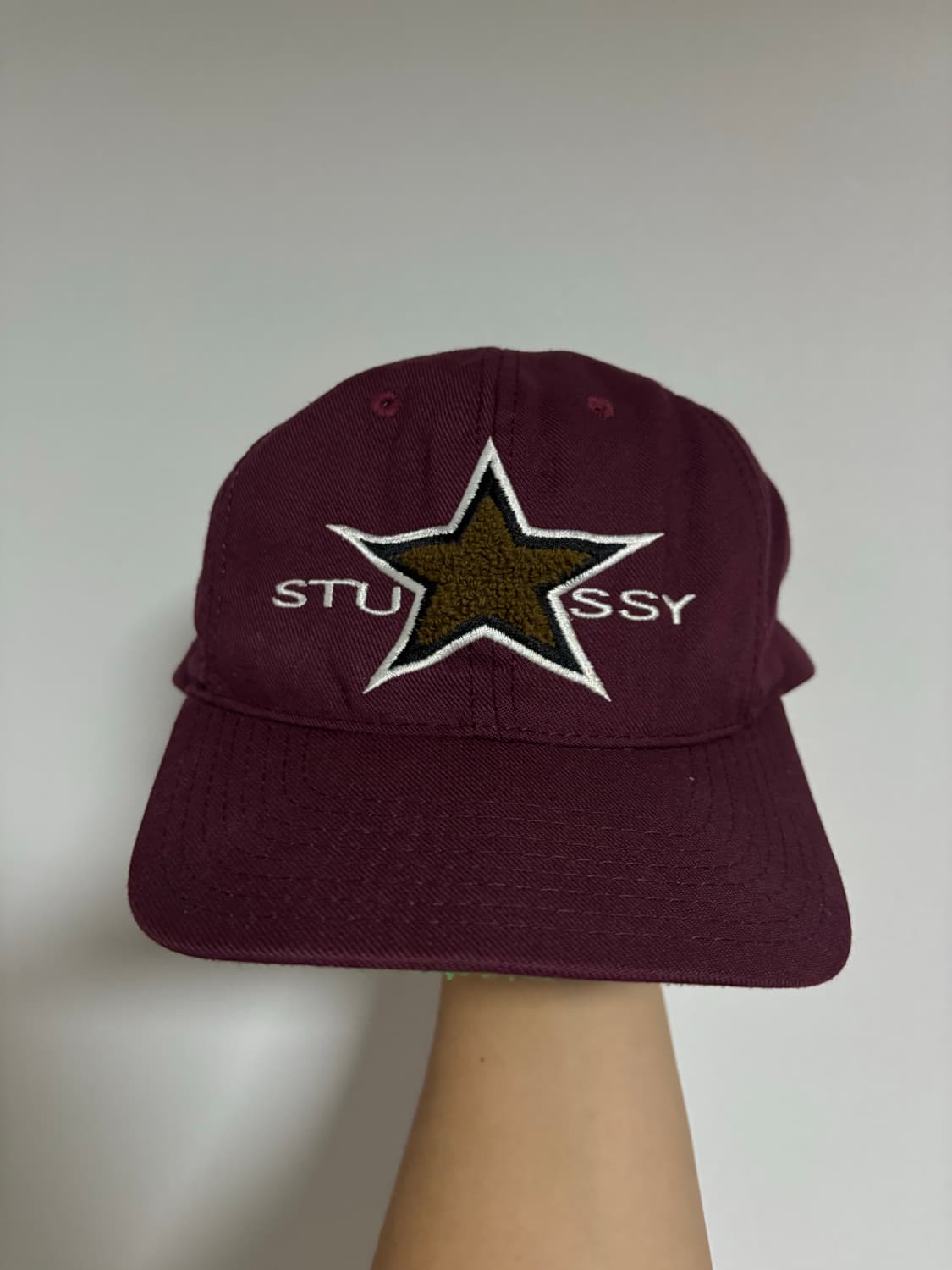 90s stussy cap 스투시 모자 Made in USA 상품이미지1