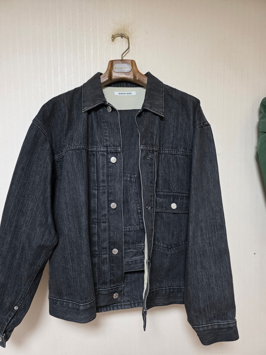 세븐바이세븐 데님 셋업 판매합니다 상품이미지1