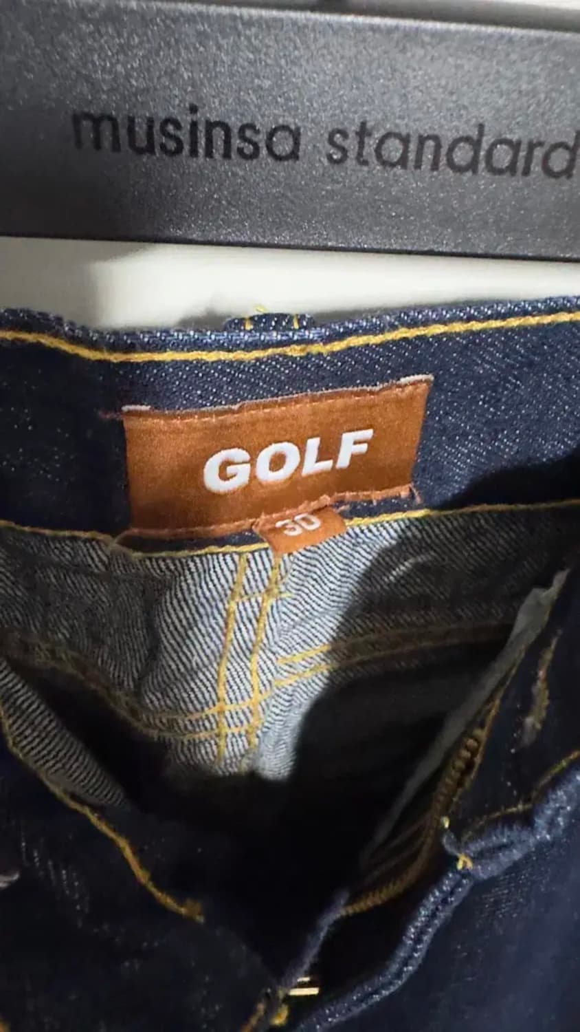 골프왕 Golf Wang Script Logo Denim 상품이미지3