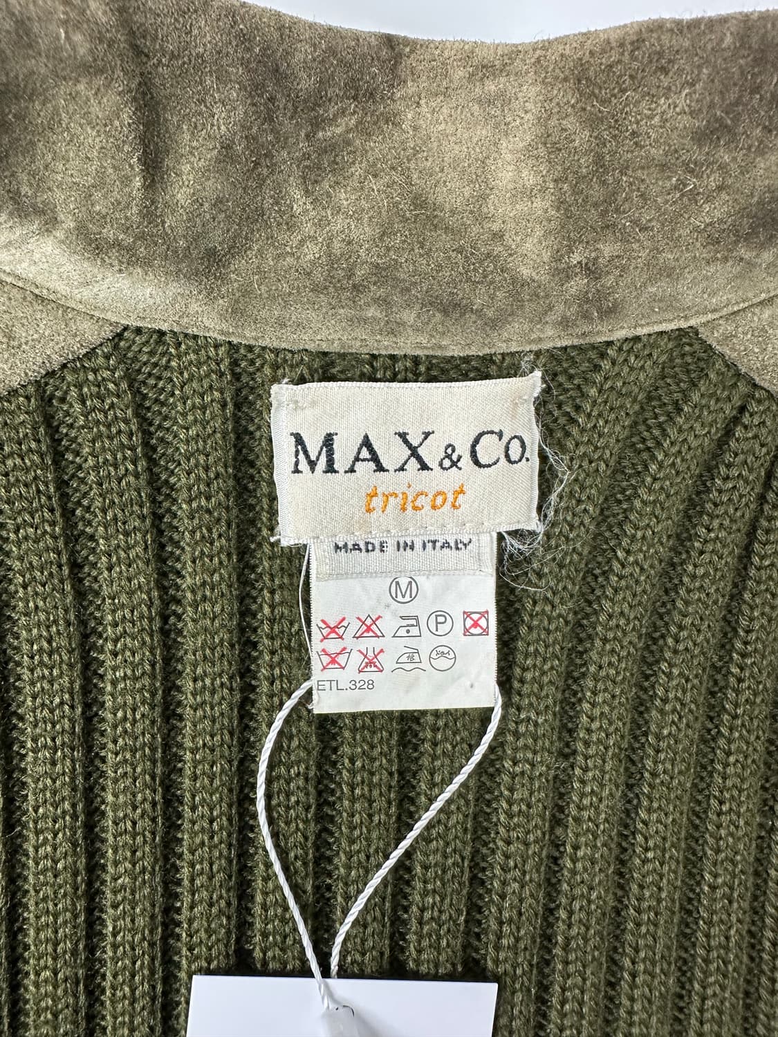 MAX&Co. Suede × Knit Coat 상품이미지6