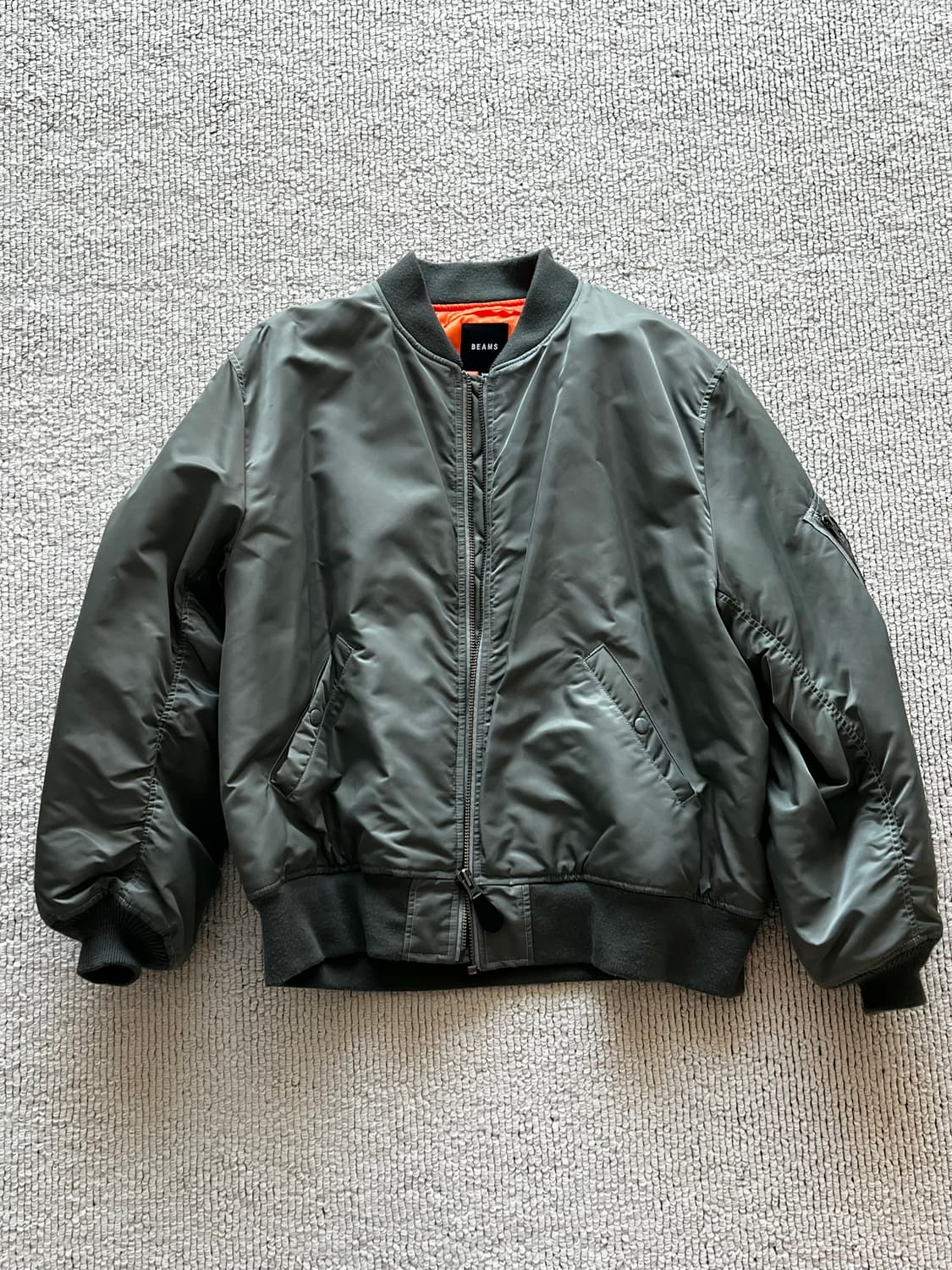 빔즈 MA-1 항공점퍼 카키색상 XL 상품이미지1