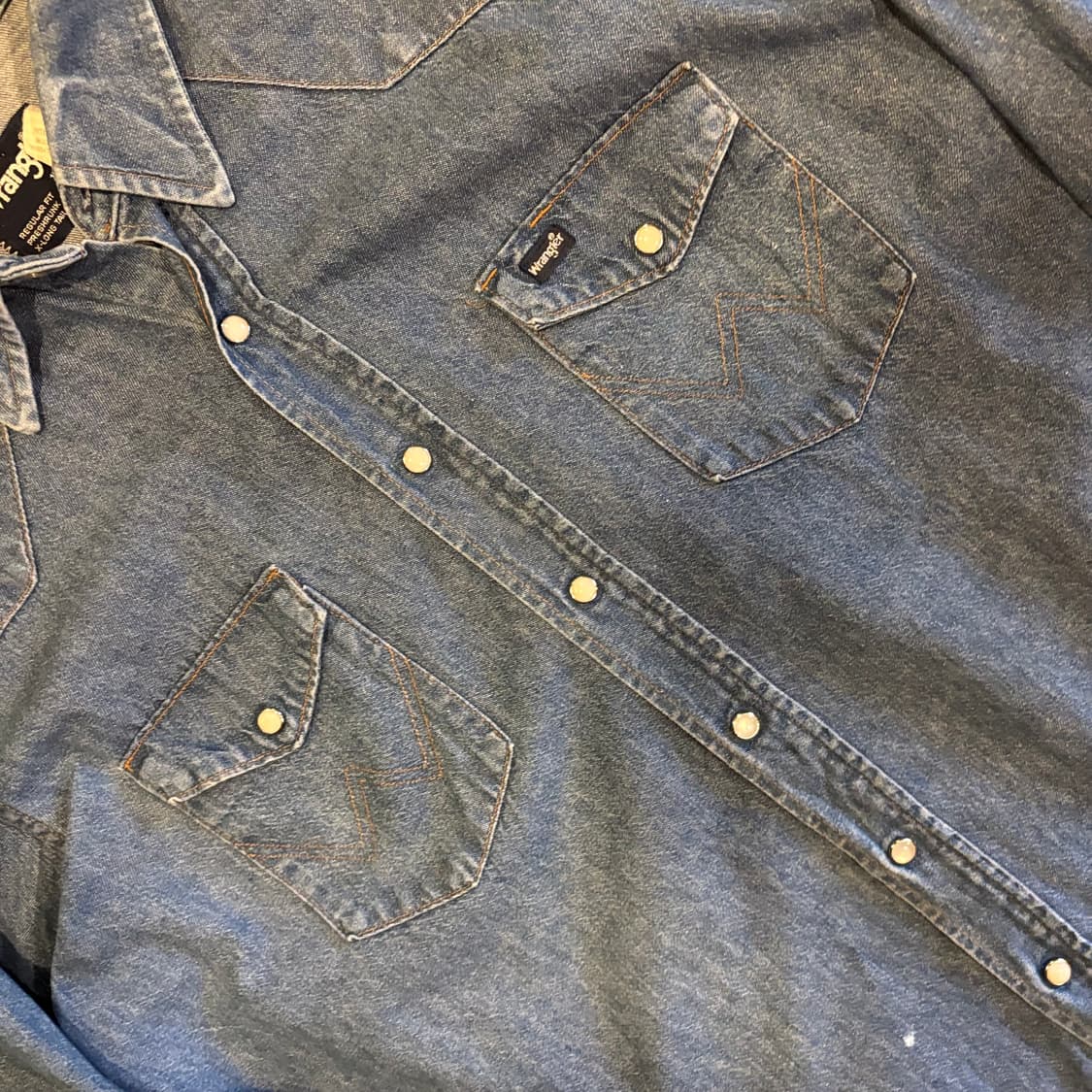 90년대 미국 랭글러 웨스턴 셔츠 상품이미지5