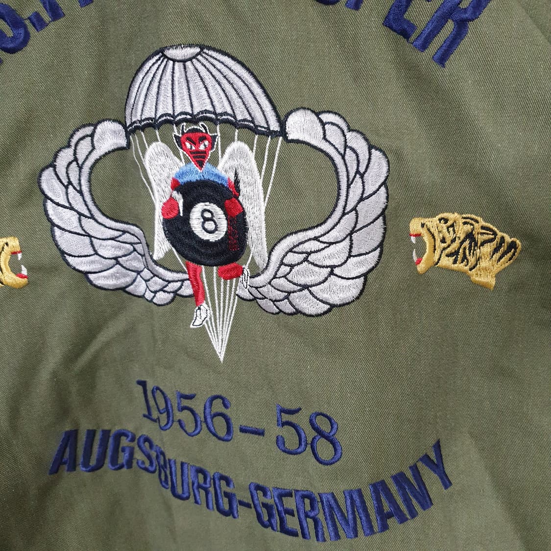 미군 OG-507 자수 유틸리티 셔츠 상품이미지3