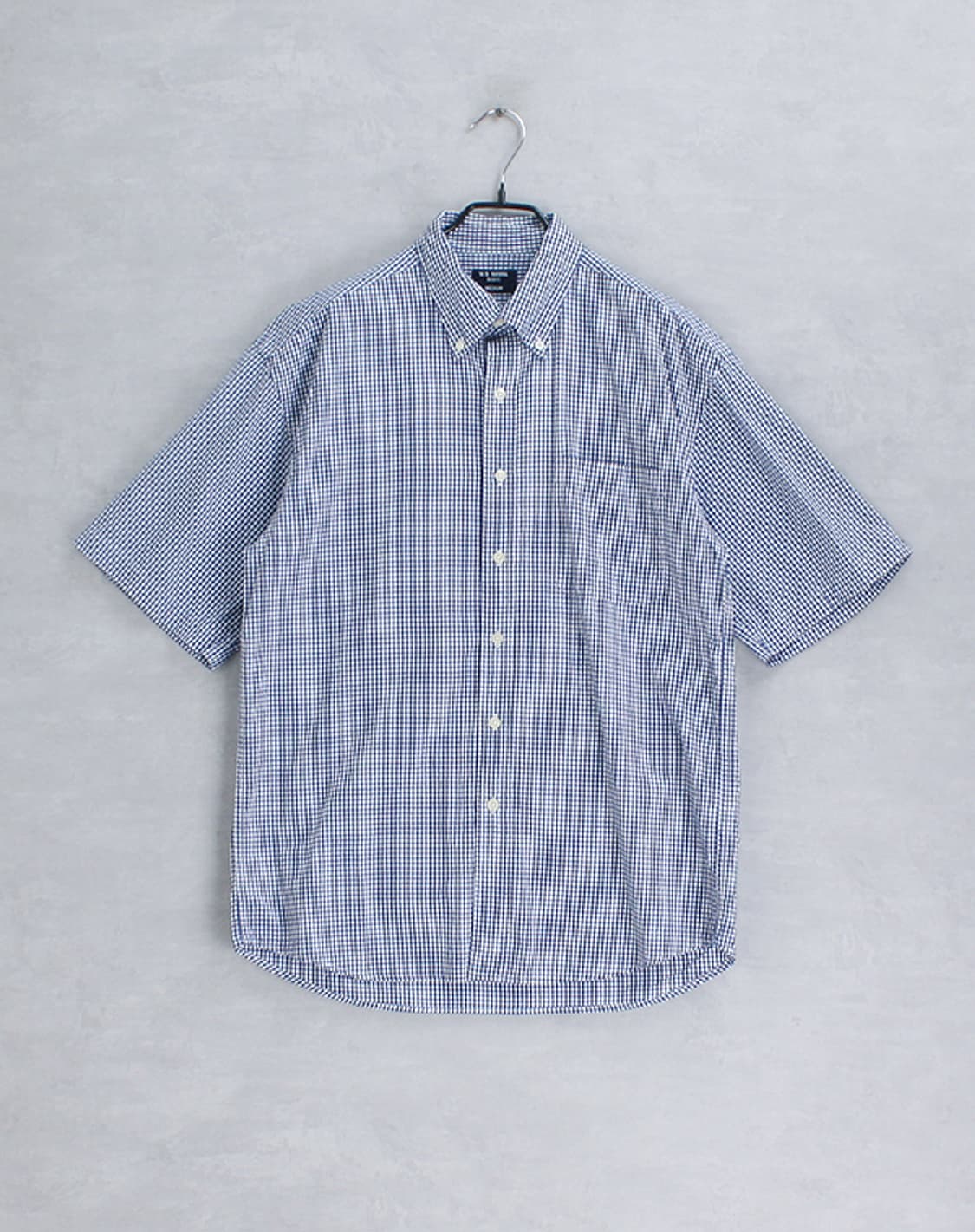 U.S NAVAL gingham check shirt _ S5186 상품이미지1