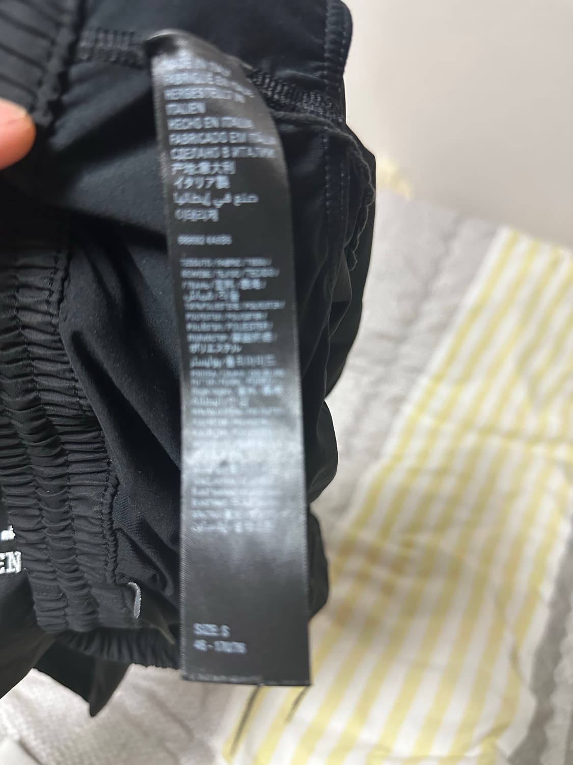 발렌시아가 PARIS 스윔웨어 반바지 블랙 S 상품이미지8