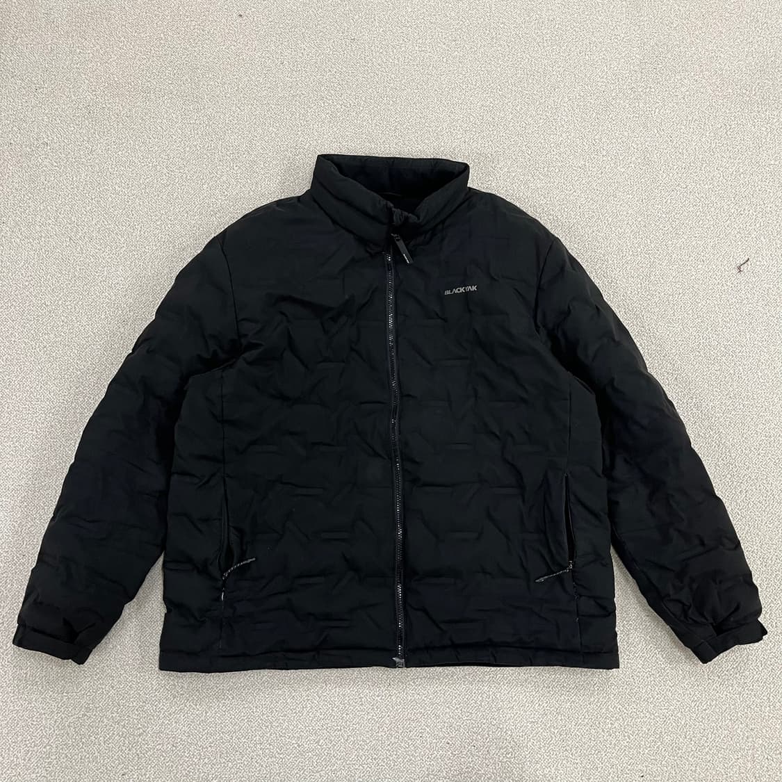 [120] 블랙야크 구스다운 경량 퀄팅 패딩 자켓 (지퍼고장) 0105M 상품이미지1