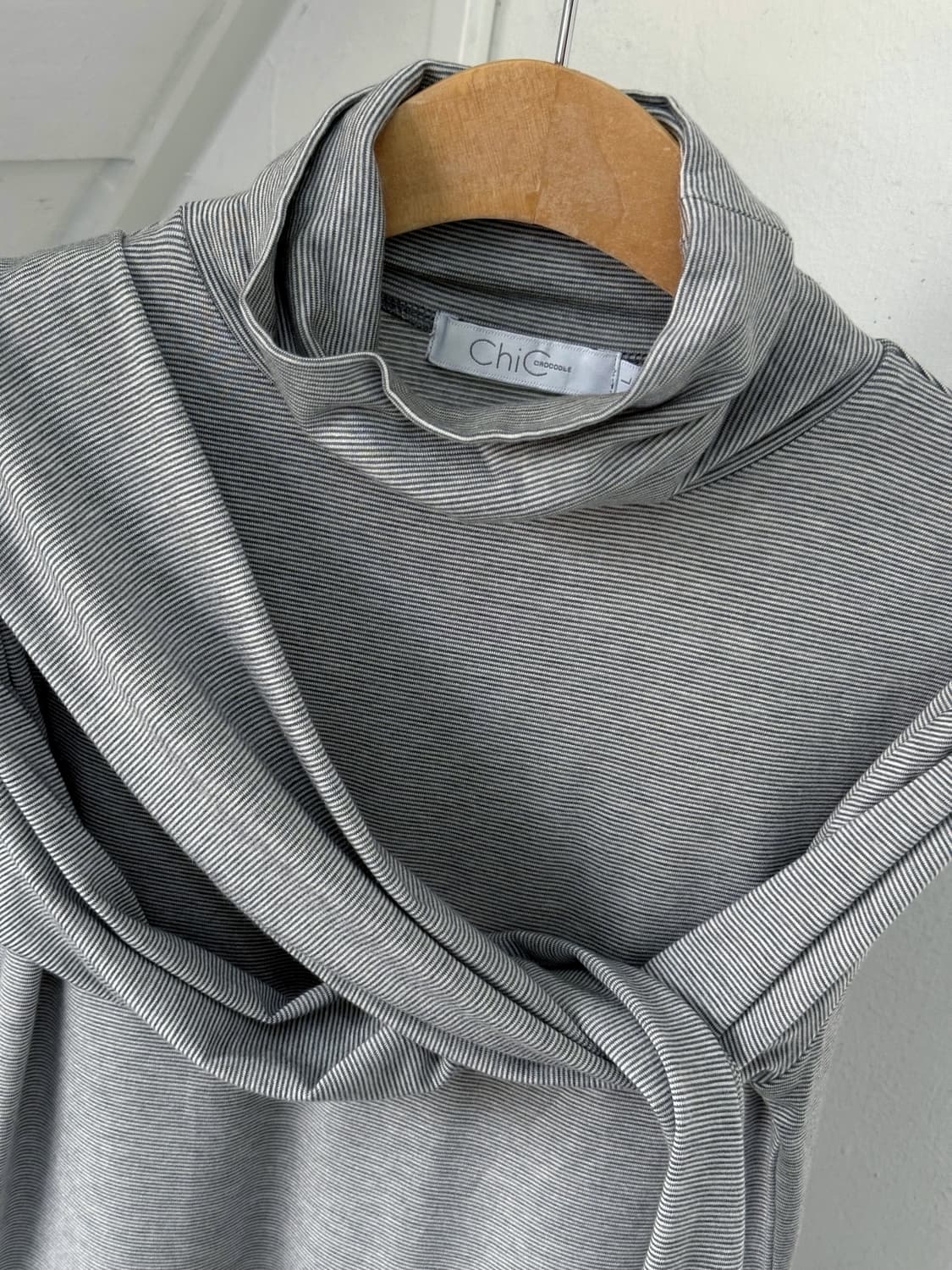 High gauge fabric stretched turtle neck  상품이미지1