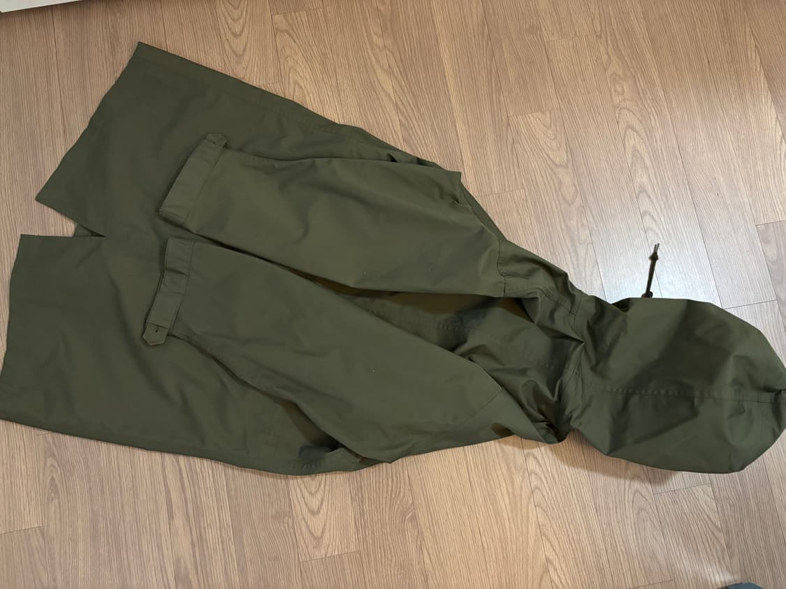 상태최상 유니클로 오버핏 블럭테크 피쉬테일 야상 웨더코트 여L 남m 상품이미지3