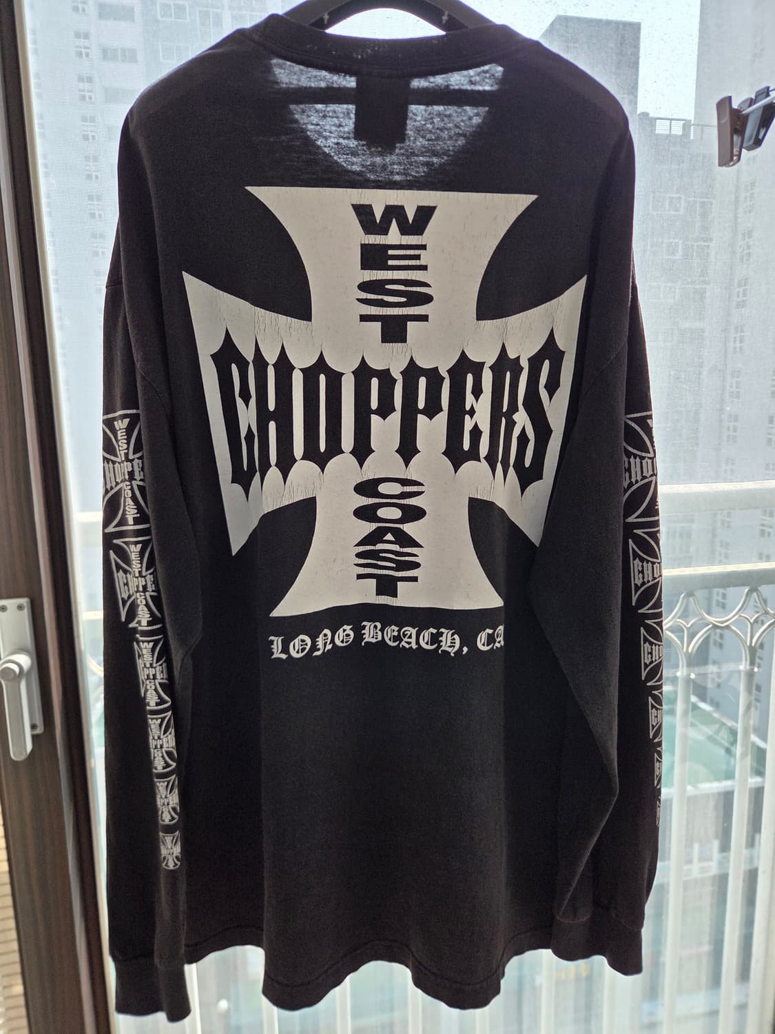 00s 웨스트 코스트 차퍼스 롱슬리브 티셔츠 [xl] 블랙 상품이미지1