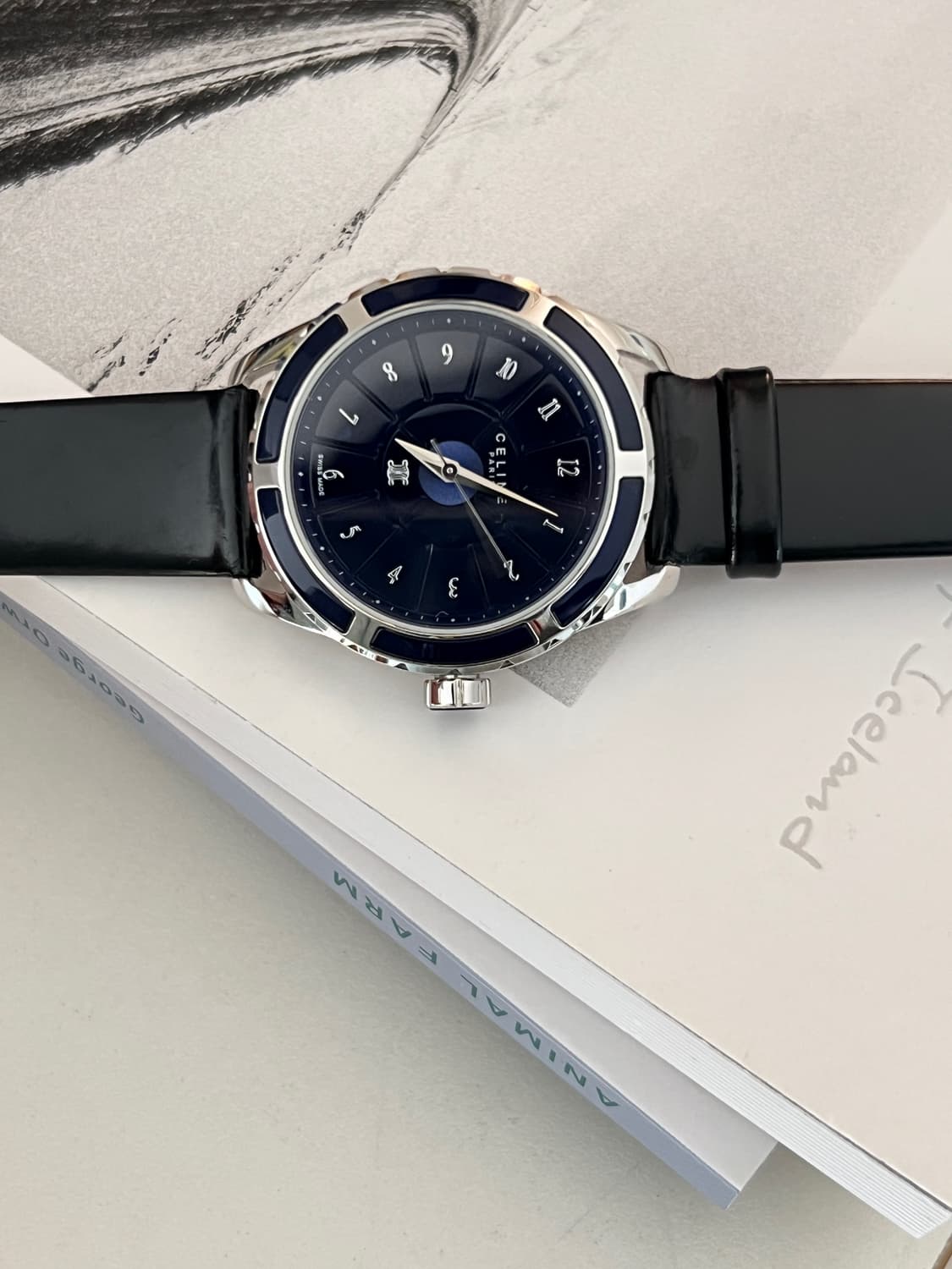 셀린느 트리옹프 남성 시계 / 정품감정 . 케어 상품이미지4