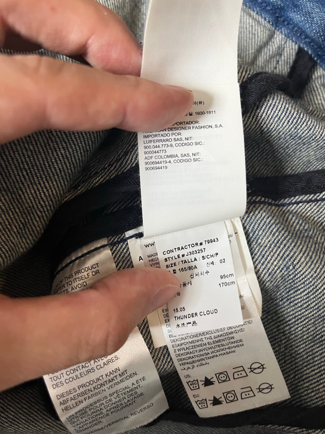 캘빈클라인 CK 청자켓 S사이즈 상품이미지7