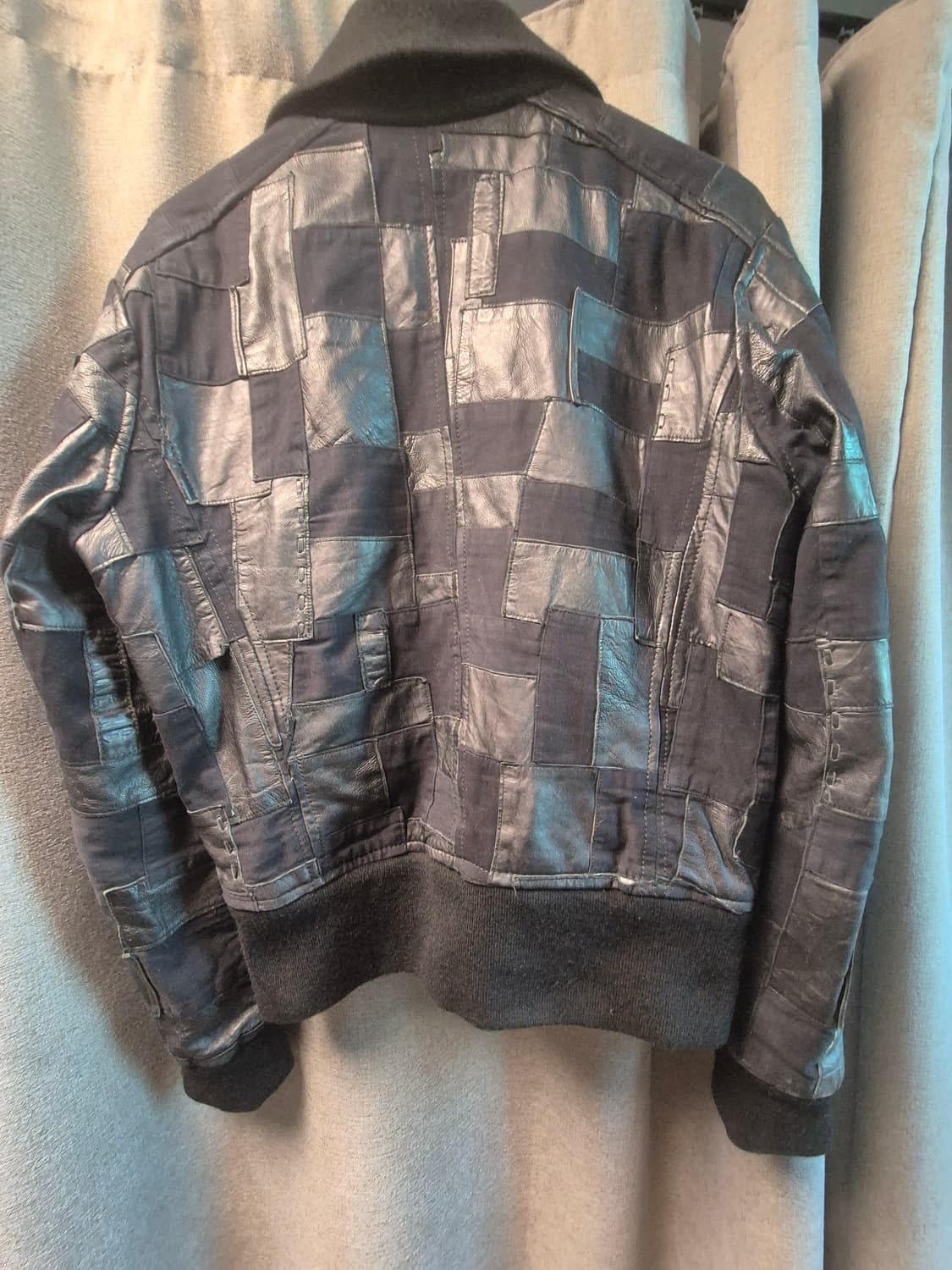 딕 비켐버그 레더 패치 집업 자켓 50 상품이미지9