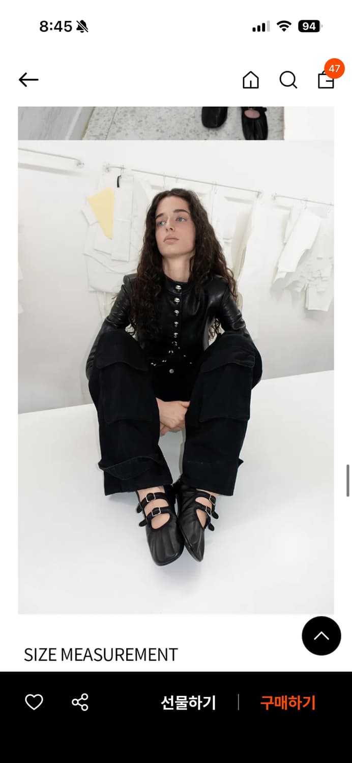 아카이브앱크 wrinkle flat 상품이미지2