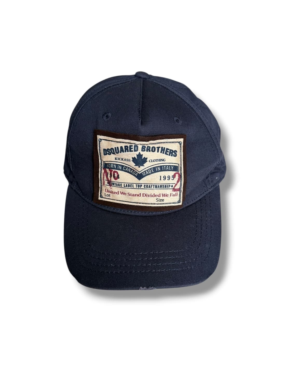 디스퀘어드2 네이비 패치 캡 상품이미지2