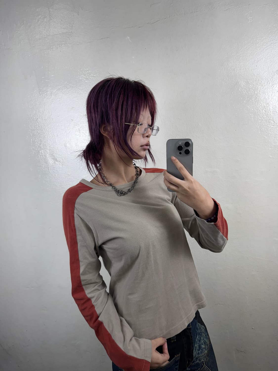 할리맛 딱붙 롱슬리브 상품이미지2