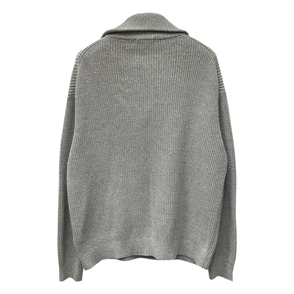 키뮤어 오버핏 워셔블 하프집업 니트 M 상품이미지2