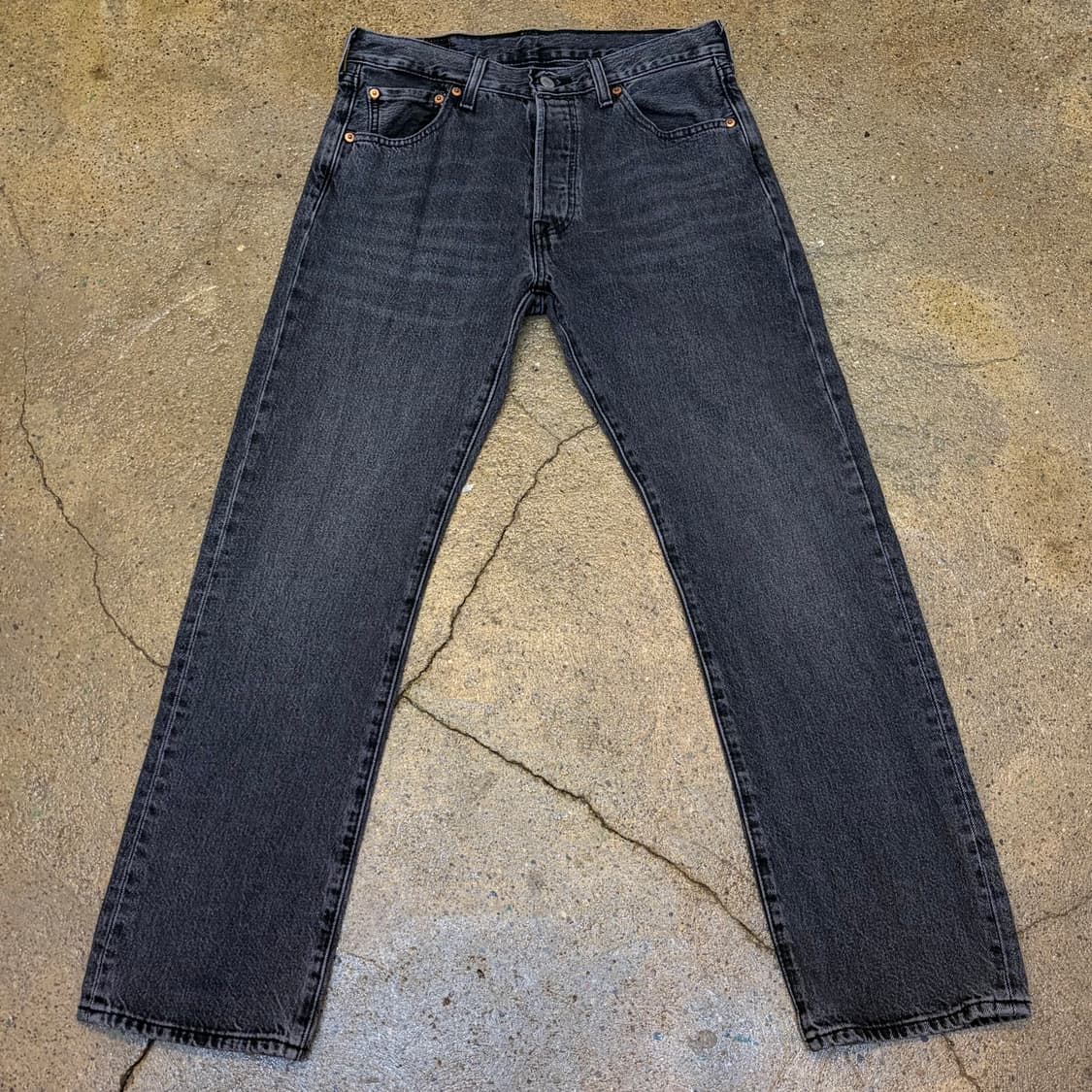 00s 미국 빈티지 리바이스 501 블랙진 청바지 상품이미지1