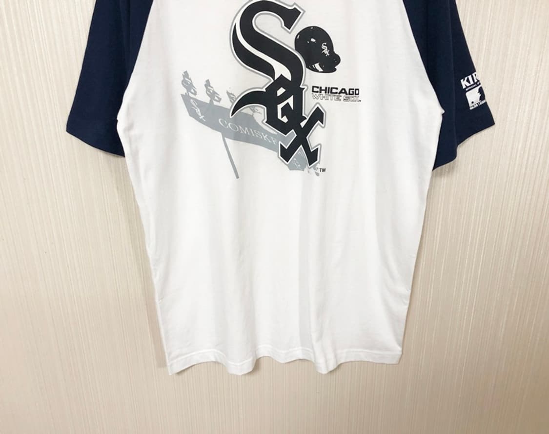 MLB 마제스틱 X KIRIN 시카고화이트삭스 반팔티셔츠 L 상품이미지3