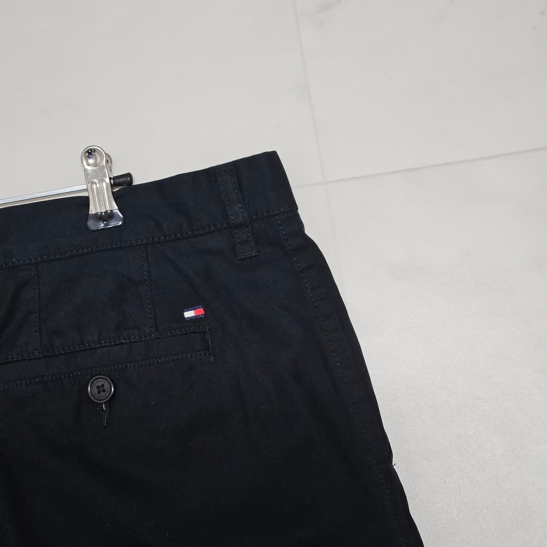 36 타미힐피거 블랙 치노팬츠 면바지 상품이미지3