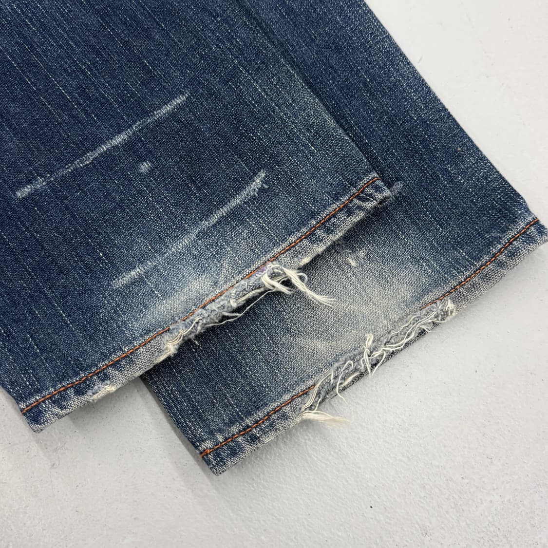 에드하디 호랑이자수 워싱 오리엔탈 데님팬츠 상품이미지8