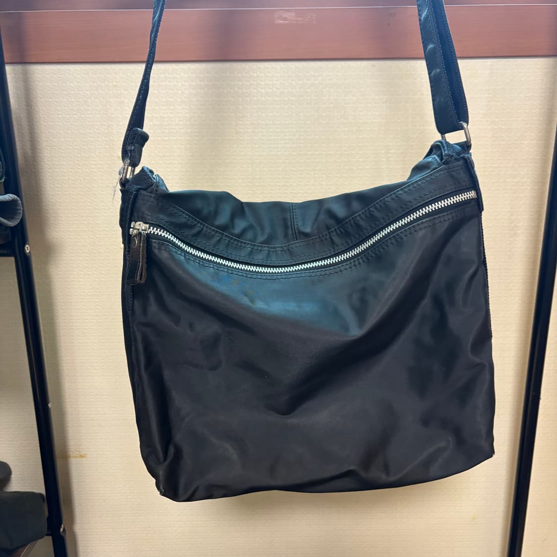 요지 야마모토 YSACCS 가죽패치 숄더백 상품이미지4