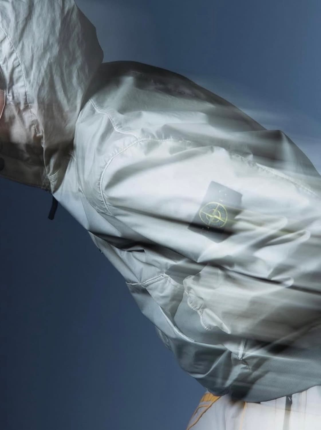 Stone Island 2014 Cream Mussola Gommata 상품이미지2