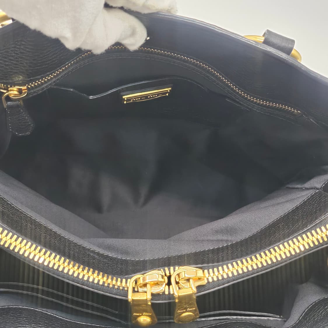 정품 미우미우 비텔로 카리브 투웨이백 상품이미지9