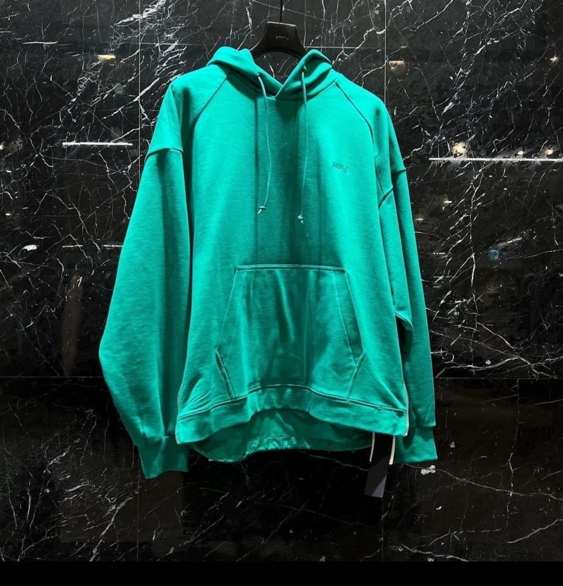 준지 애플그린 디테쳐블 캡 후드 상품이미지1