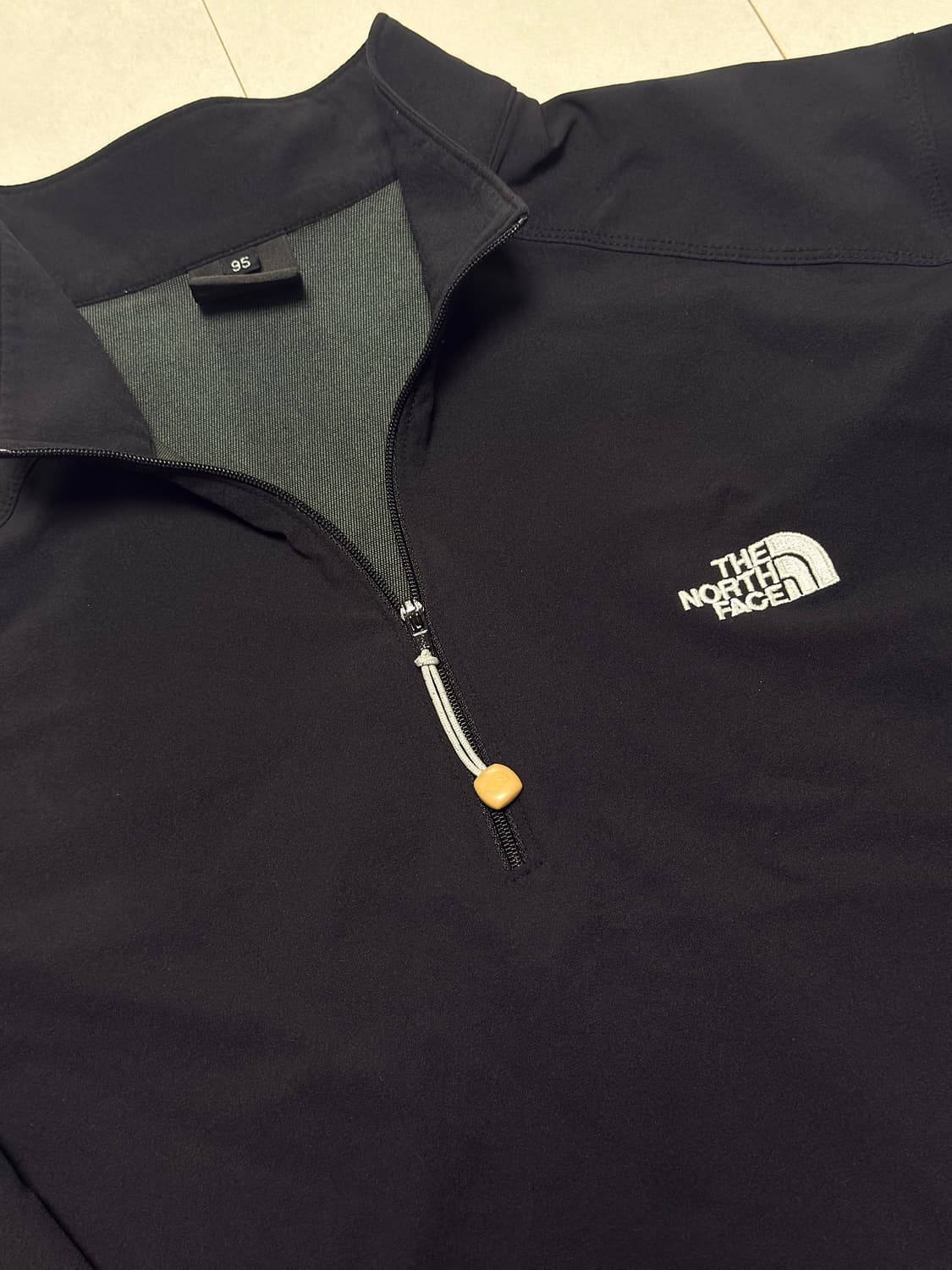 노스페이스 반짚업 검정 95 상품이미지1