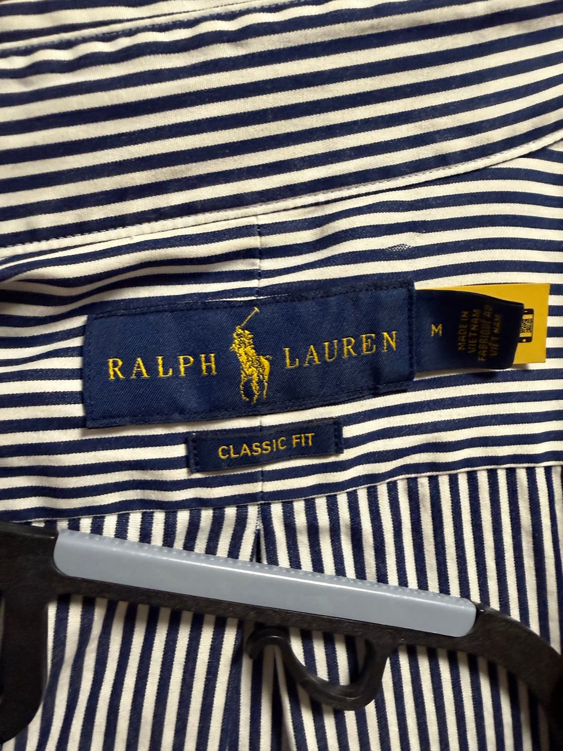 폴로 클래식 핏 스트라이프 셔츠 상품이미지2