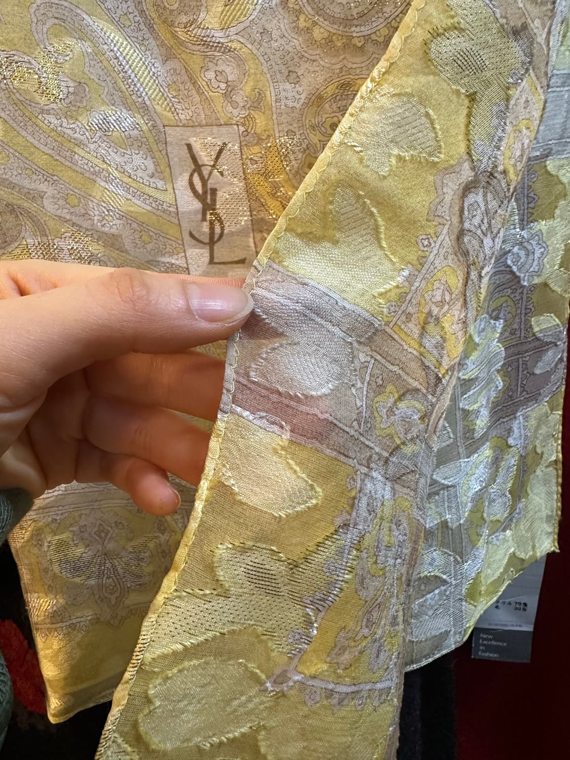 입생로랑 빅사이즈 실크 스카프 상품이미지8