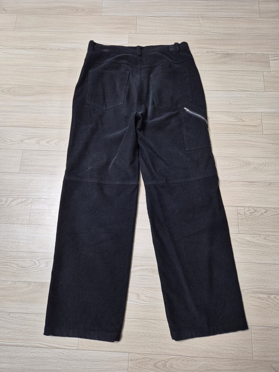 [1] 신더 코듀로이 카펜터 팬츠 블랙 상품이미지4