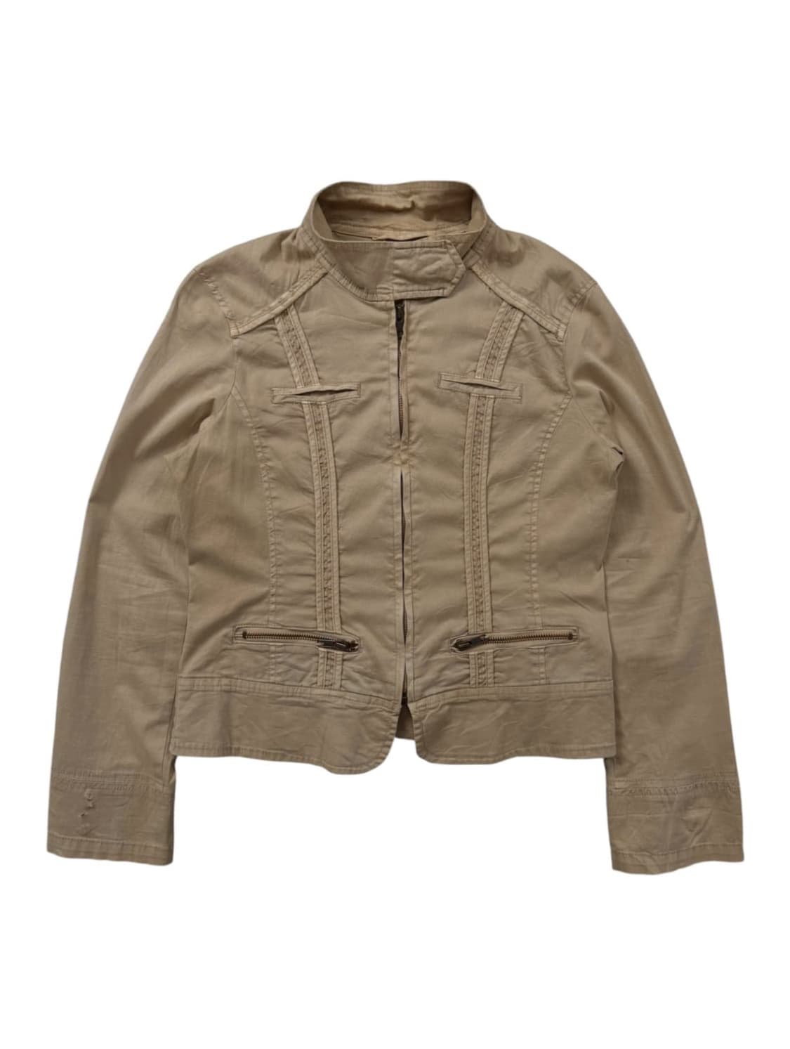 Backnumber military zip-up jacket 상품이미지1