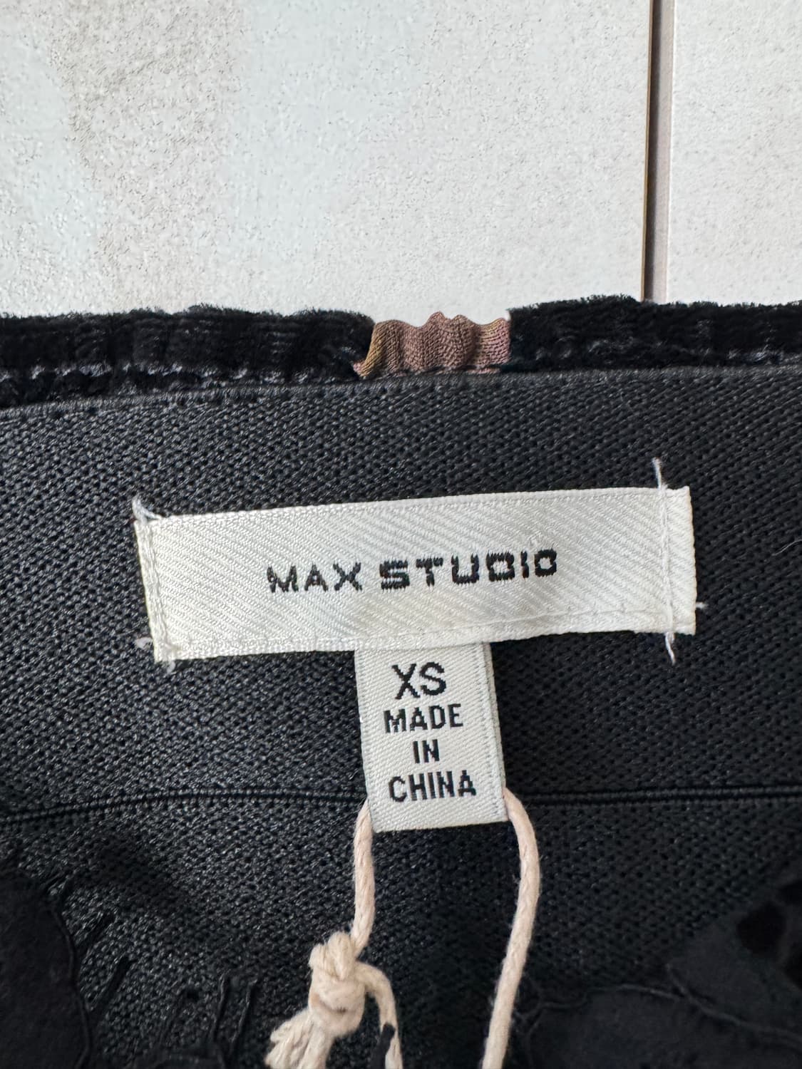 새상품 Max Studio 벨벳 플라워 롱 원피스 XS(44,마른 55사 상품이미지6