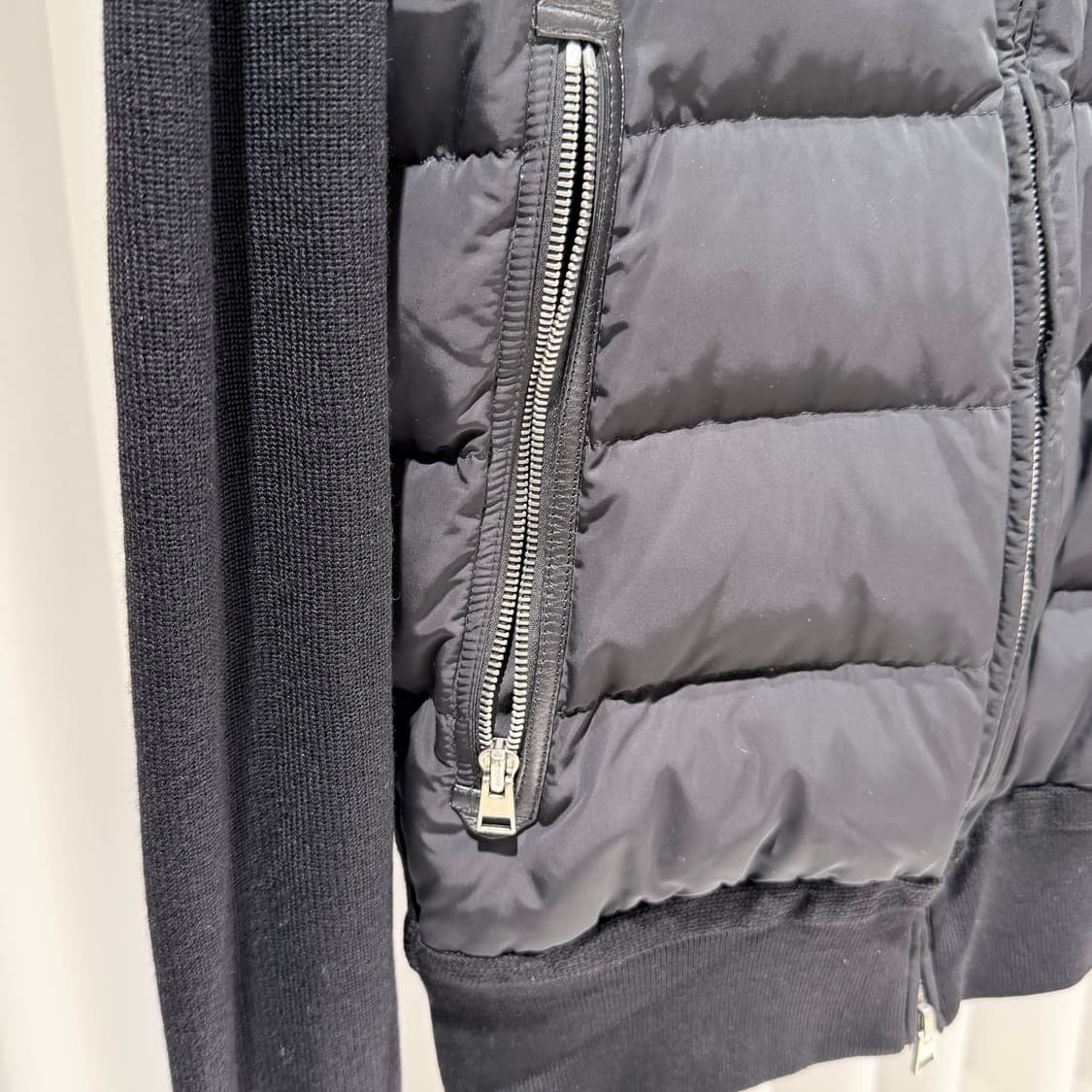 48 / 톰포드 메리노울 007 블랙 니트패딩 상품이미지5