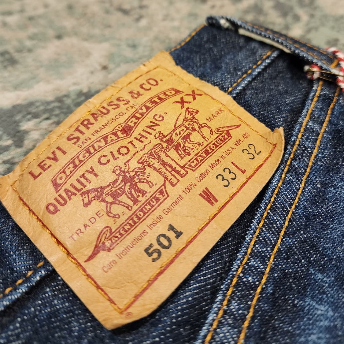 90s 오리지날 USA 리바이스 501 상품이미지8