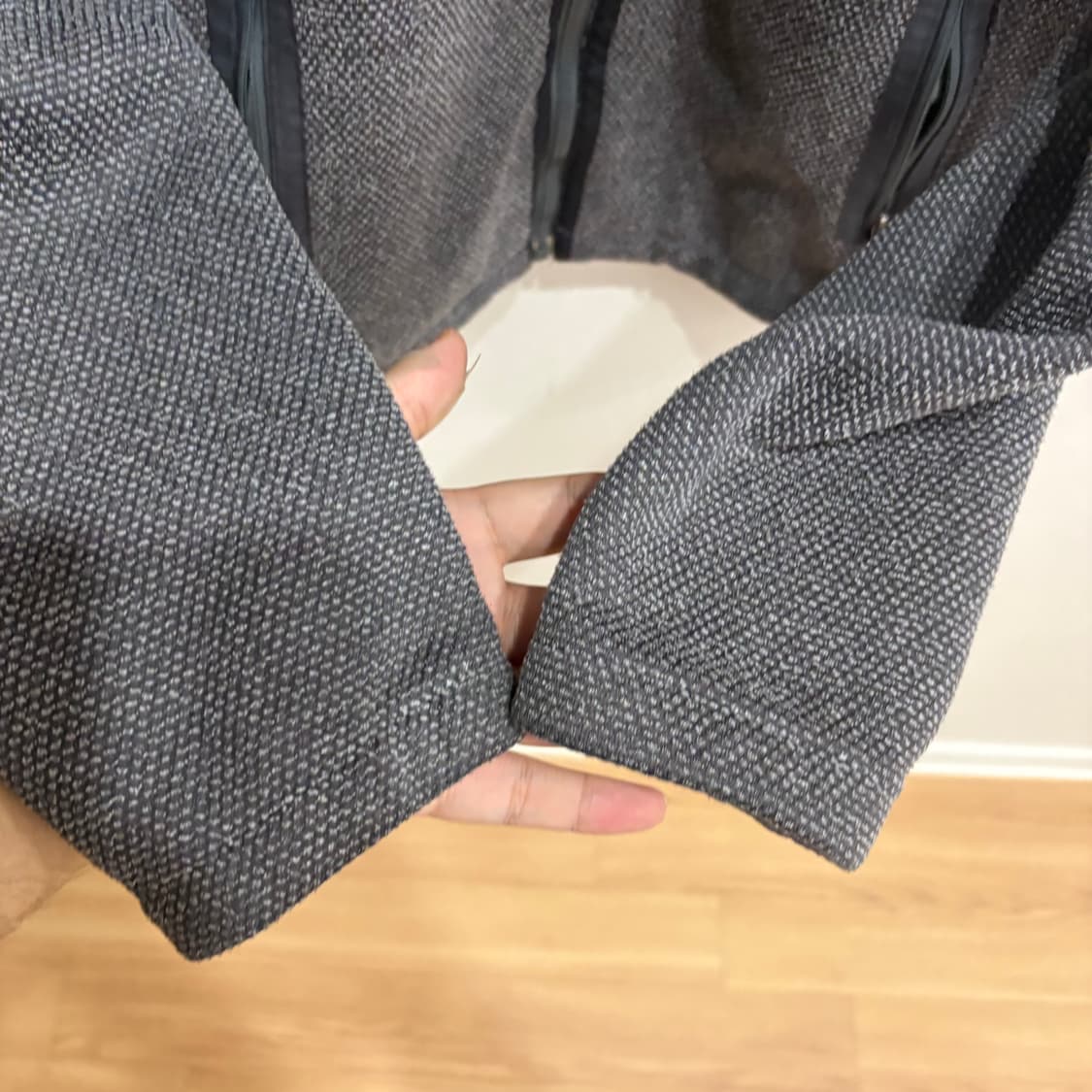 몽벨 클리마플리스 집업 M(95) 회색 상품이미지4