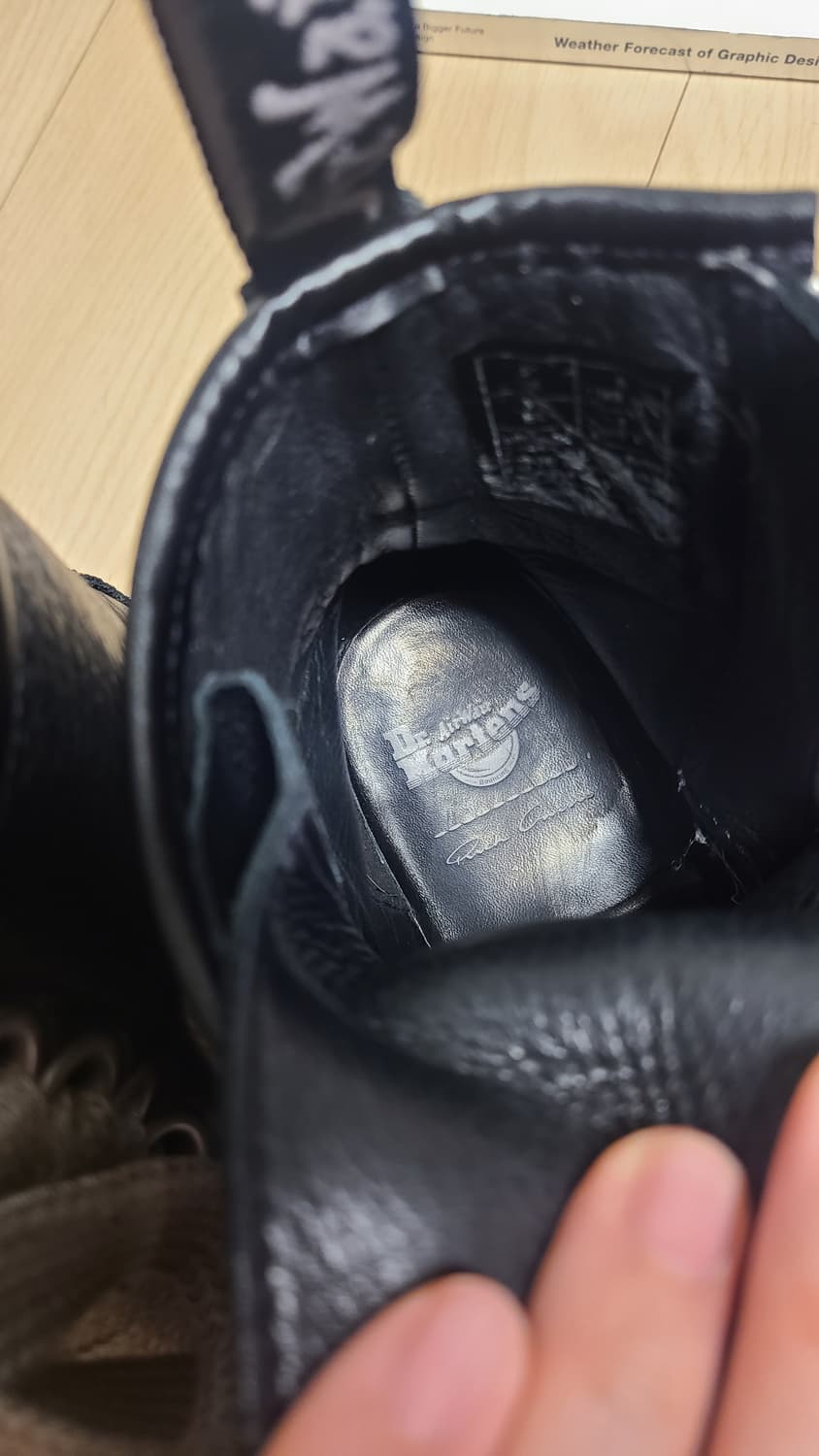 닥터마틴 x 릭 오웬스 1460 RO 쿼드 상품이미지5