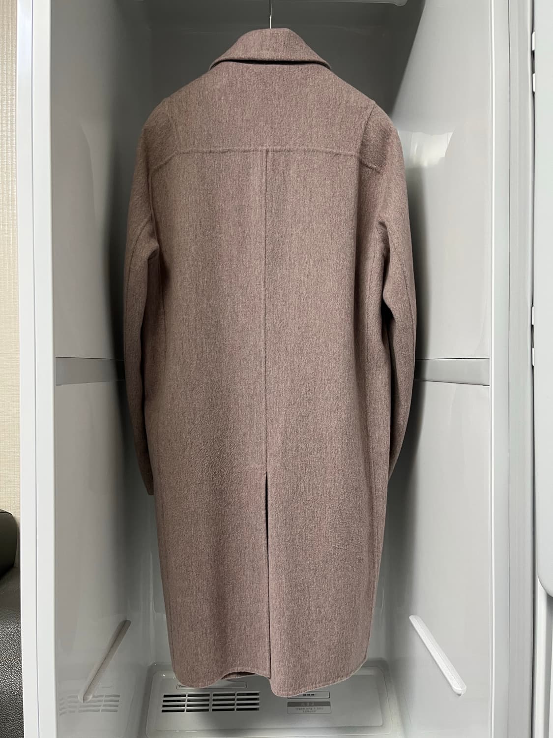 시스템옴므 멜란지핑크 오버핏 핸드메이드 코트 95사이즈 상품이미지2