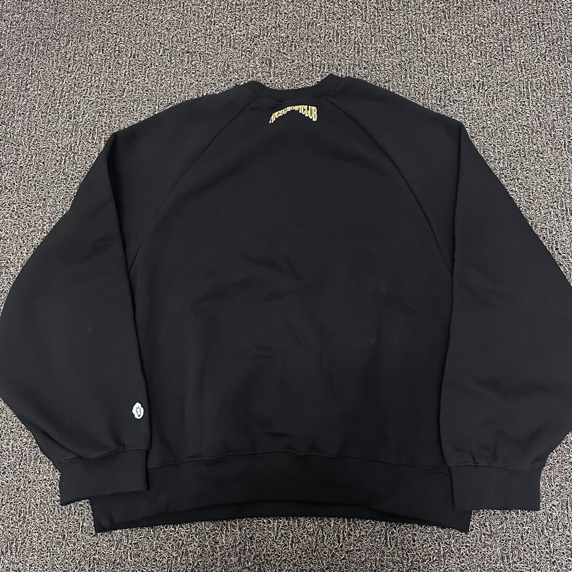 NICEGHOSTCLUB 기모 맨투맨 티셔츠 블랙 M 상품이미지4