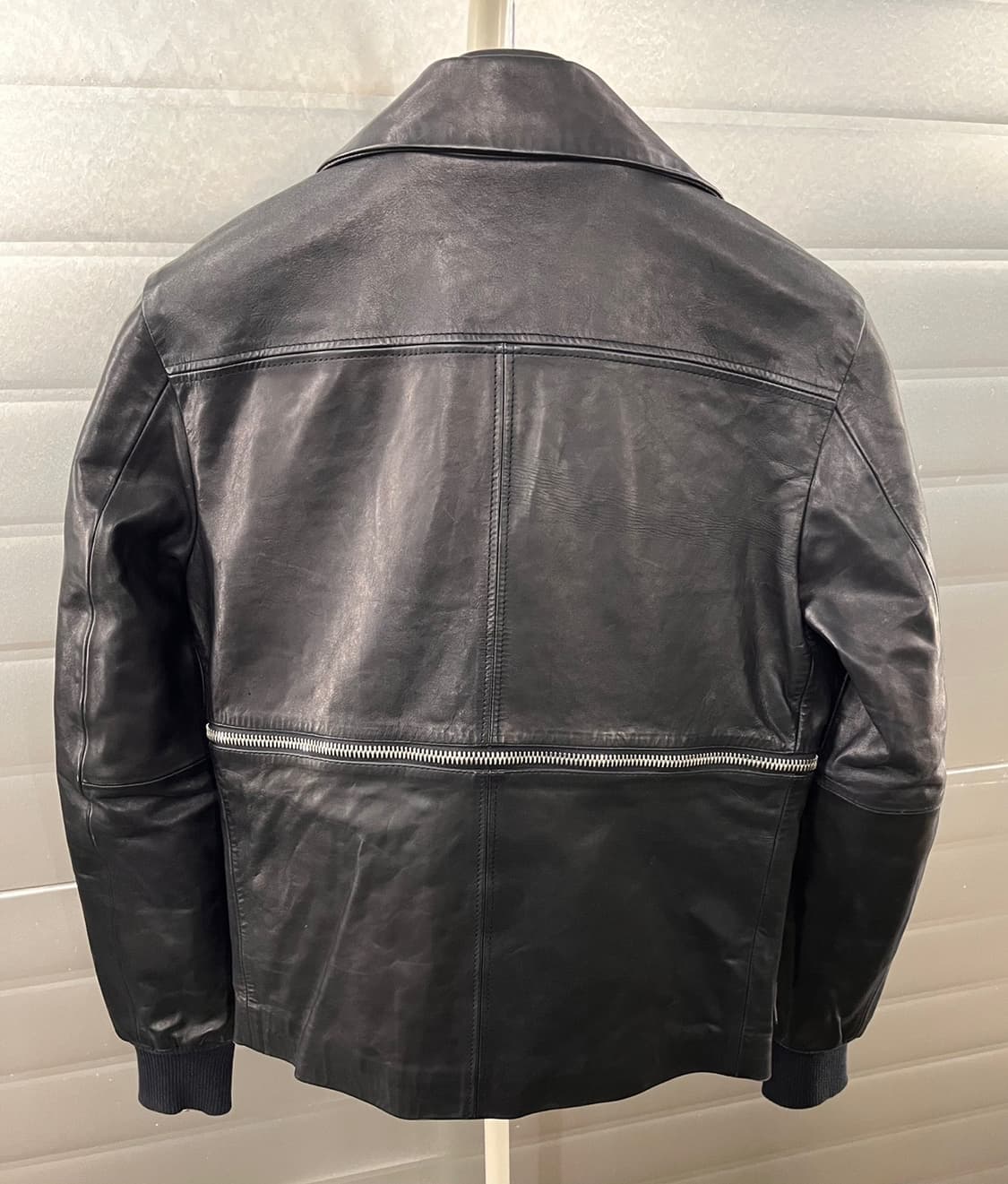 Diesel Black Gold 가죽 라이더 자켓 44 상품이미지8