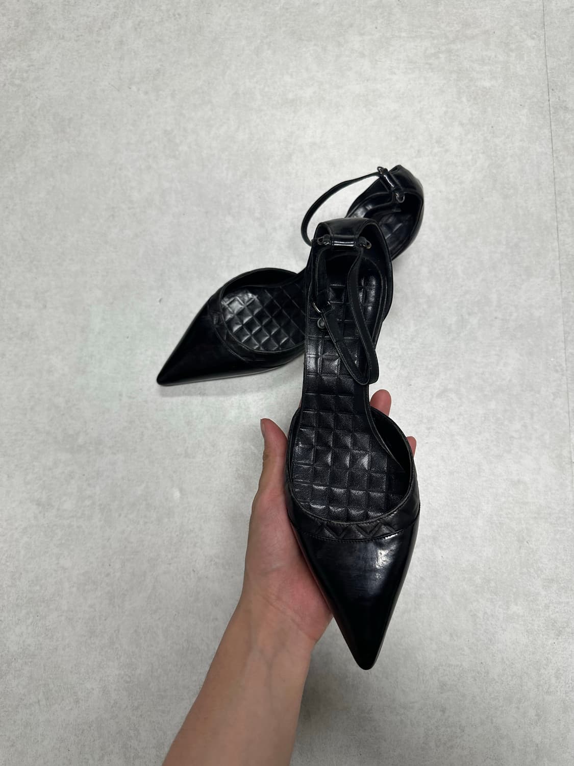 샤넬 포인티드 토 힐 상품이미지4